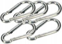 ПОЖАРНЫЙ КАРАБИН 80 КАРАБИН КРЮК ВЕРЕВКИ 5 ШТ