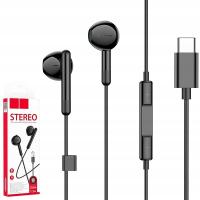 Słuchawki douszne USB Typ Typu C USB-C do iPhone 15 Plus Pro Max iPad Pro