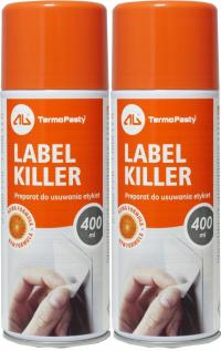 2× Preparat AG TermoPasty Label Killer do usuwania etykiet 400 ml