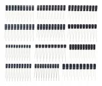 Набор электролитических конденсаторов 120шт конденсатор микс