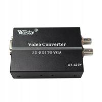 Wiistar SDI do konwerter VGA BNC HD 3G SDI do VGA