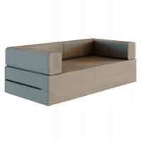 Fotel kanapa rozkładana garden sofa FLIP 200 CM TKANINA NIEPRZEMAKALNA