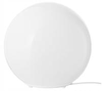 LAMPA STOŁOWA KLOSZ SZKŁO BIAŁY 25 cm FADO IKEA