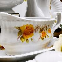 973 SOSJERKA 500 ml Golden Rose IWONA CHODZIEŻ MALCER PORCELANA