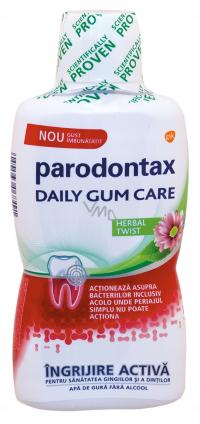 Parodontax Daily Gum Care Herbal Twist płyn do płukania jamy ustnej 500 ml