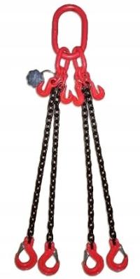 Цепной строп 4C 4.25 T 4M hzz укороченные крючки