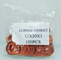 PODKŁADKA MIEDZIANA 12X20X1 100SZT