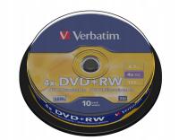 Płyta DVD Verbatim DVD+RW 4,7 GB 10 szt.