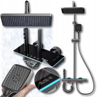 Душевая колонна с ЖК-дисплеем термостатический смеситель для душа 4в1