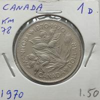 27973. Kanada, 1 dolar, 1970r. - okolicznościowa