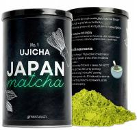 Чай зеленый матча японский премиум Ujicha Uji 80г первый сборник туба
