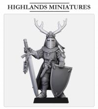 Dismounted Gallia Duke #1 - Highlands Miniatures