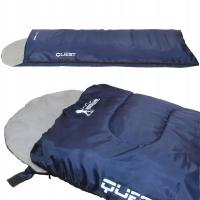 Śpiwór turystyczny typ Mumia kołdra z kapturem Royocamp Quest 210 x 70 cm