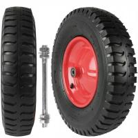 Колесо колеса тележки тачки 40км 6ПР 4.00-8 400-8 400КС8 сильный накачанный