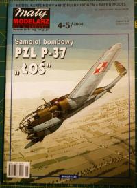 Маленький Модельер 4-5/04 PZL P-37 LOS
