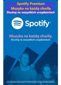 Spotify Premium 6 miesięcy / 180 dni / KOD - Karta podarunkowa