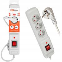 Przedłużacz listwa antyprzepięciowa Armac 1,5 m 3 szt. gniazd szary