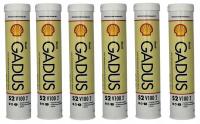 6× SHELL GADUS S2 V100 2 0,4KG.