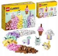 LEGO Classic 11028 Kreatywna zabawa pastelowymi kolorami Prezent