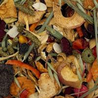 2 кг корма для грызунов кролика свиньи фрукты и овощи коктейль Champi