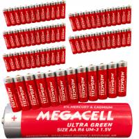 Bateria cynkowo-węglowa Megacell AA (R6) 72 szt.