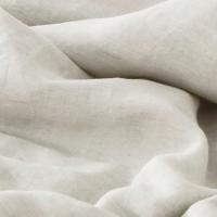 Льняная ткань лен 100% RU производитель 154 г / м2 Ш 152 см, 0,1 м. натуральный