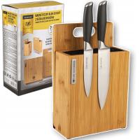 MAGNETYCZNY BLOK KUCHENNY 3w1 NA NOŻE STOJAK BAMBUSOWY MAGNES +DESKA