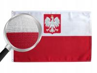 Сильный флаг польский эмблема 150x90 см Польша для флагштока твердый материал