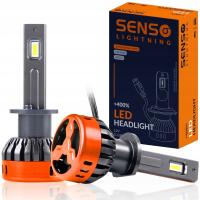 Żarówki SENSO 2x LED H1 +400% CSP 20000LM RETROFiT