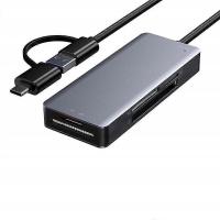 Czytnik kart USB 3.0 5 w 1 do PC i laptopa MS SD TF 5Gbps