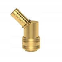 Szybkozłączka fi 13 LUDECKE na wąż typ 25/26 45st