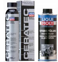 Dodatek do oleju silnikowego LIQUI MOLY 7181 + LIQUI MOLY PRO-LINE ENGINE FLUSH 0,5 PŁUKANKA 2662