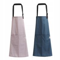 1SZT FARTUCH KUCHENNY OLEJOODPORNY CIEMNONIEBIESKI DO UNIWERSALNY