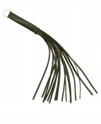 BACIK SKÓRZANY OPLATANY MIĘKKI CZARNY 8012 LEDER