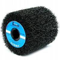 HARPOON WAŁEK DO SATYNOWANIA METALU I STALI 100x100x19 INOX S CRS CZARNY