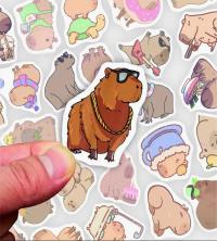 Naklejki klasyczne Sajbazar 50 szt.