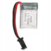 Bateria 3.7V 220mAh z czarną wtyczką SM LiPo 20C 702025 zabezpieczenie