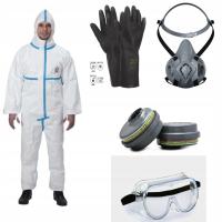Маска для распыления защитный комплект костюм очки перчатки фильтры L