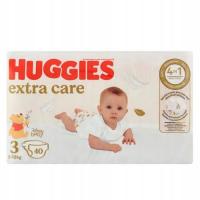 HUGGIES Extra Care Jumbo 3 (6 - 10kg) Pieluchy, 40 szt.