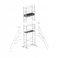RUSZTOWANIE ALUMINIOWE WIELOFUNKCYJNE GIERRE FAST&LOCK 5,8m FA400FL+FA600FL