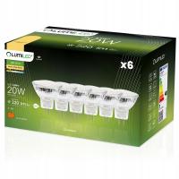 6X светодиодная лампа MR11 GU5. 3 2,5 Вт 3000K 12V LUMILED