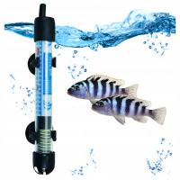 АКВАРИУМНЫЙ НАГРЕВАТЕЛЬ С ТЕРМОСТАТОМ КОНТРОЛЬ ТЕМПЕРАТУРЫ 20-80L 50W