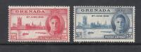 kol. ang. GRENADA **Mi 135-136 PARLAMENT seria z 1946