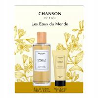 CHANSON D'EAU WOMEN ZESTAW Vanilla EDT 100 BALM 50ml