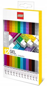 LEGO 51639 цветные гелевые ручки набор 12 шт