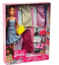 LALKA BARBIE + ZESTAW UBRAŃ BUTÓW Oryginał Mattel