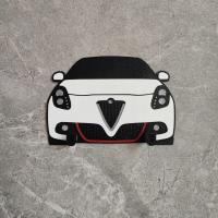 Wieszak na klucze Alfa Romeo Giulietta - Różne kolory ozdoba ścienna