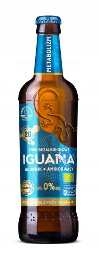 Безалкогольное пиво метаболизм био 475 мл-игуана