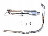 KOMPLETNY UKŁAD WYDECHOWY BMW R2 SERIA 5 CHROM