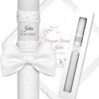 СВЕЧА ГРОМНИЦА ДЛЯ КРЕЩЕНИЯ ШАТКА ДЛЯ КРЕЩЕНИЯ СУВЕНИР СВЯТОГО КРЕЩЕНИЯ